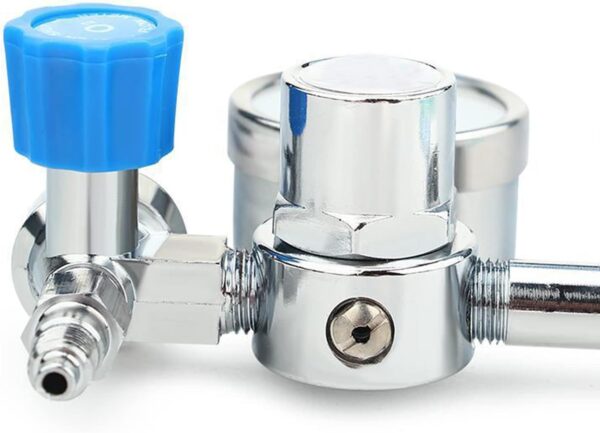 Tipo Inhalador de Oxígeno Absorber Medidor de flujo Medidor de presión Regulador de válvula reductora G5/8 BSPP - Imagen 5