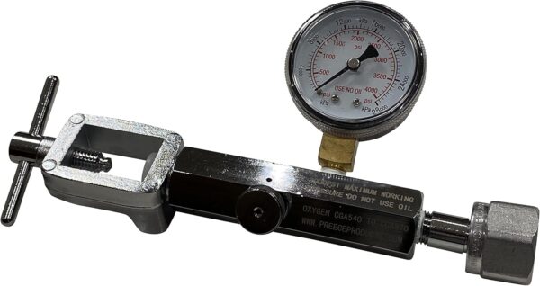 Adaptador de transllenado de oxígeno CGA540 a CGA870 - Imagen 2