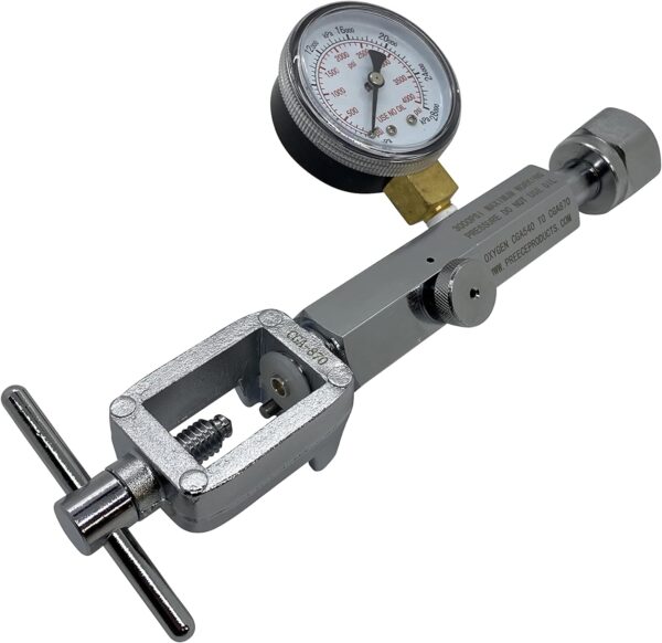 Adaptador de transllenado de oxígeno CGA540 a CGA870