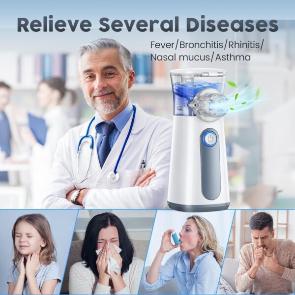 Nebulizador para adultos y niños - Imagen 2
