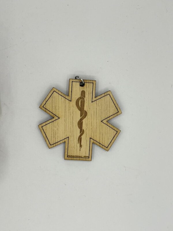 recuerdos en madera Paramedic Ems - Imagen 13