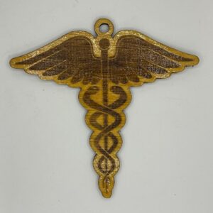 recuerdos en madera Paramedic Ems