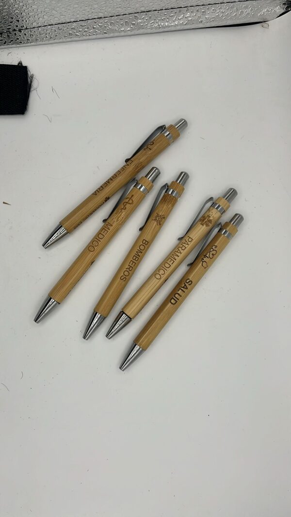 boligrafo personalizado de bambu - Imagen 7
