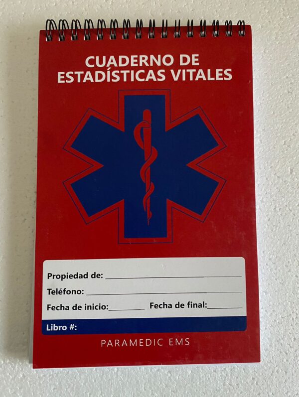 cuaderno de estadisticas vitales paramedic Ems