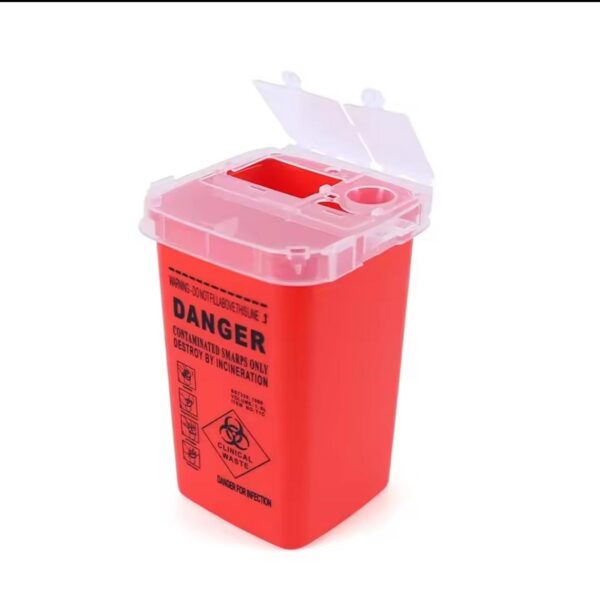 caja de basura de plastico