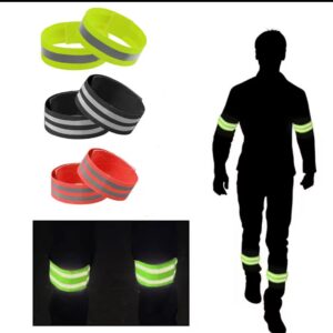 bandas reflectantes tipo brazalete
