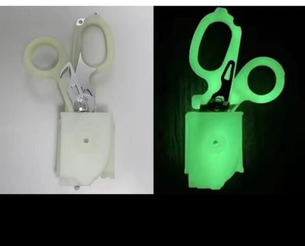 case o porta tijera tactica fluorescente - Imagen 2