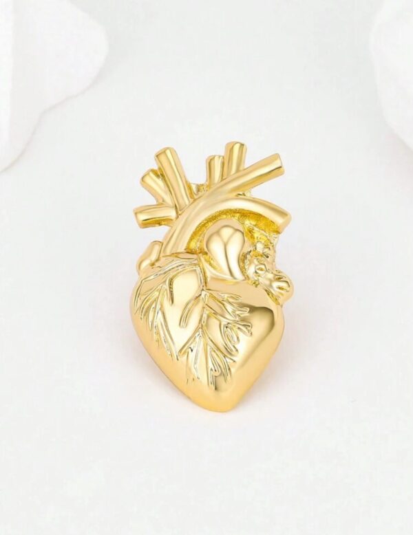 Broches de solapa de corazón, regalo de joyería médica - Imagen 6