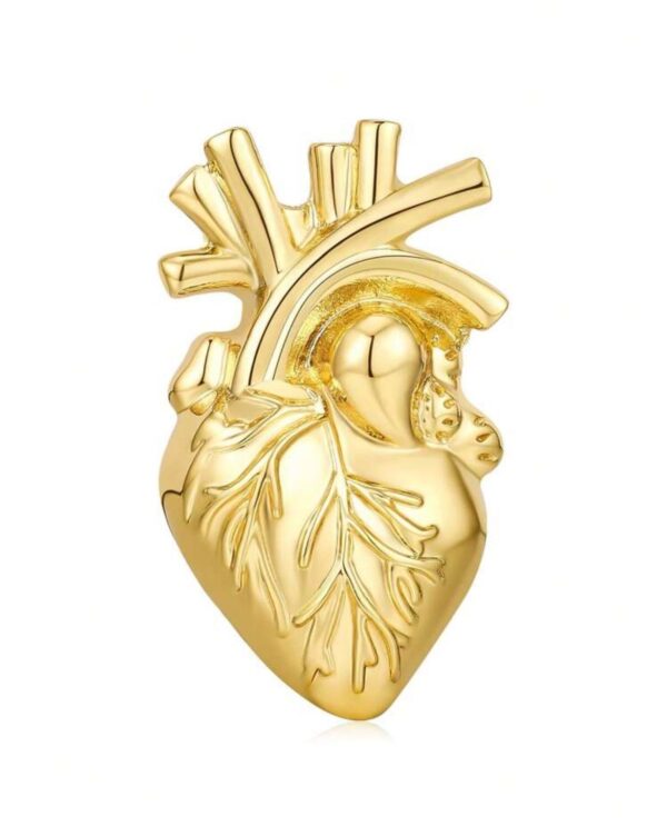 Broches de solapa de corazón, regalo de joyería médica - Imagen 2